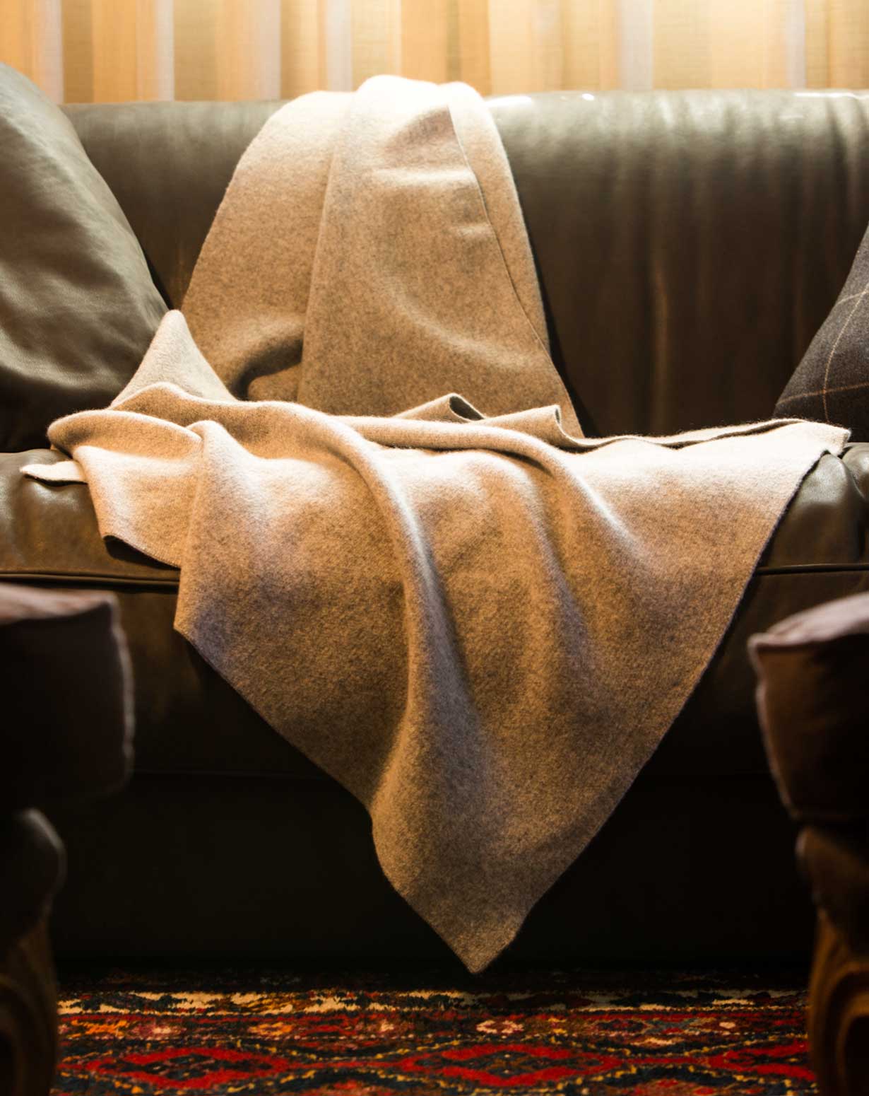 Cashmere Double Knit Blanket MaisonCashmere