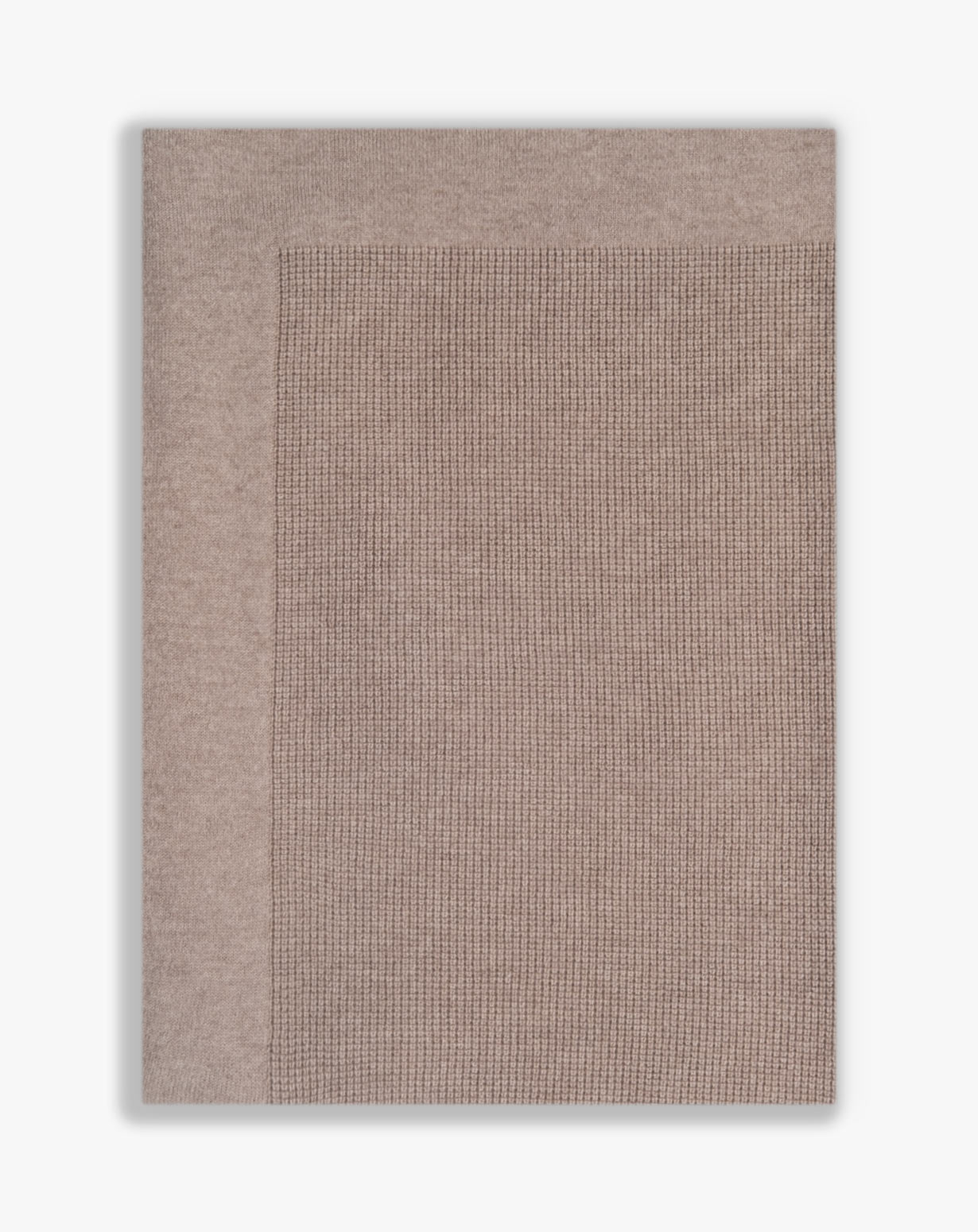 Pure Cashmere Cob Knit Blanket MaisonCashmere