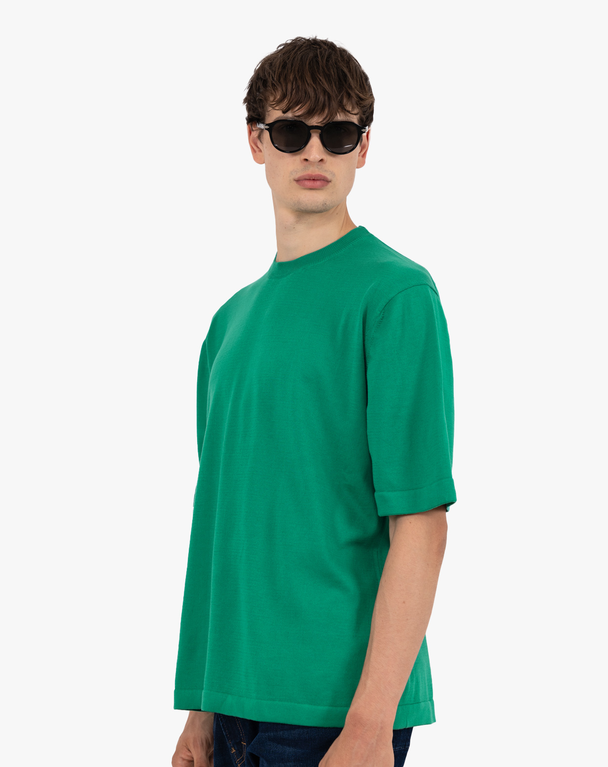 Men's Giza Cotton Oversized TShirt MaisonCashmere