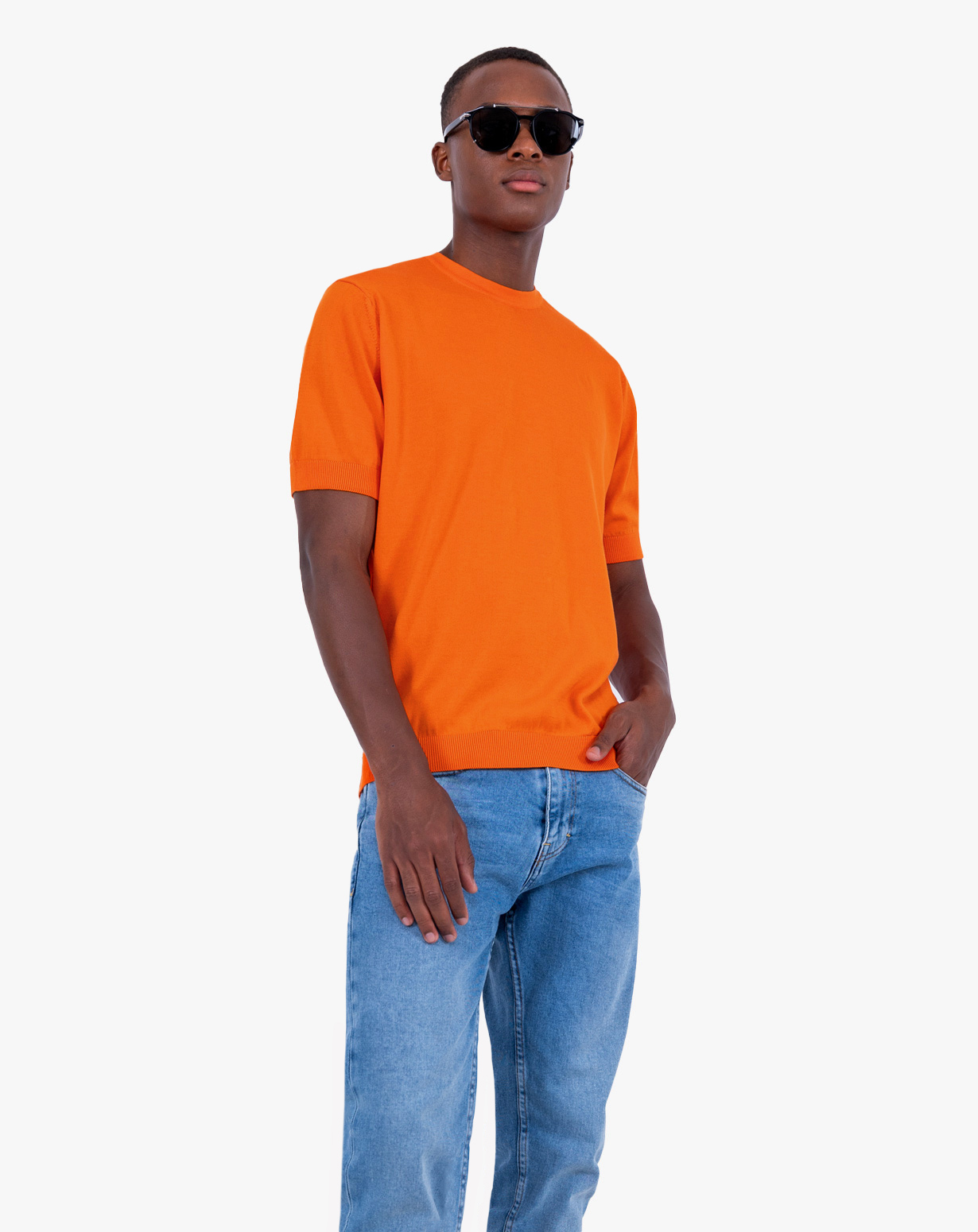 Maglia Uomo 100% Cotone Extra Ritorto - Maniche Lunghe, Casual Fit, Leggera E Morbida - Foto 2