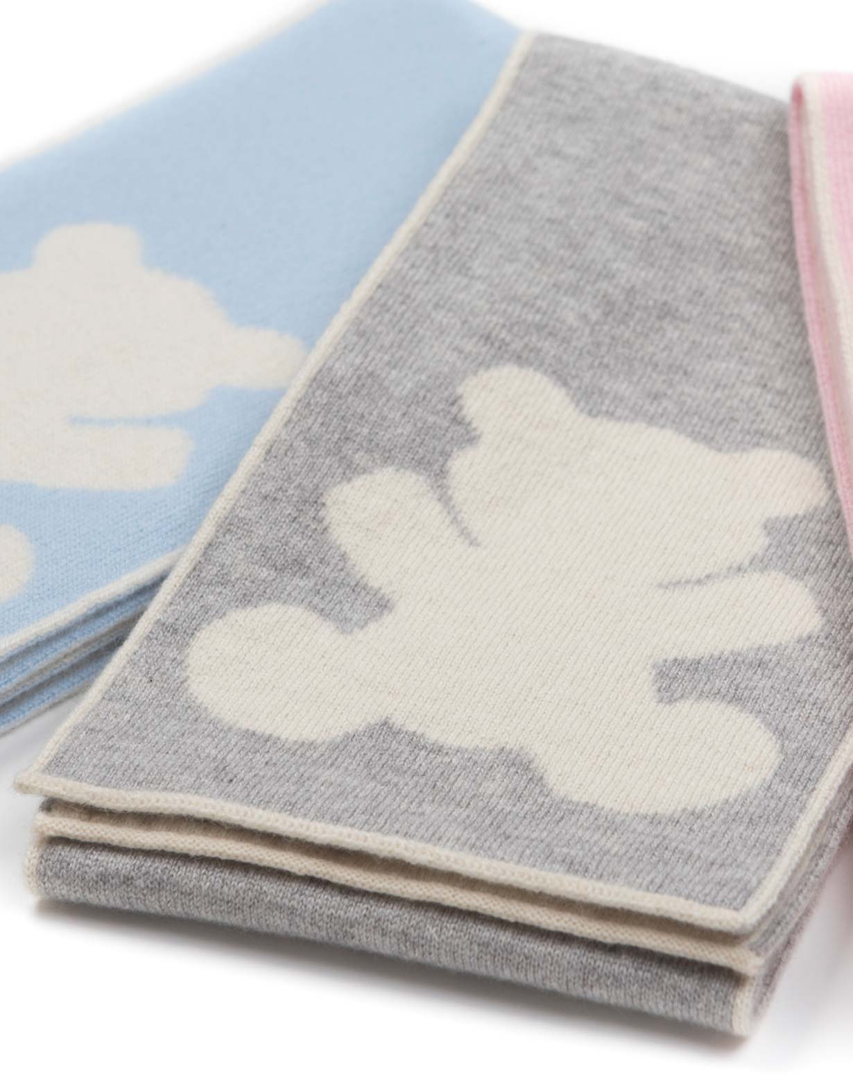 Pure Cashmere Teddy Bear Scarf MaisonCashmere