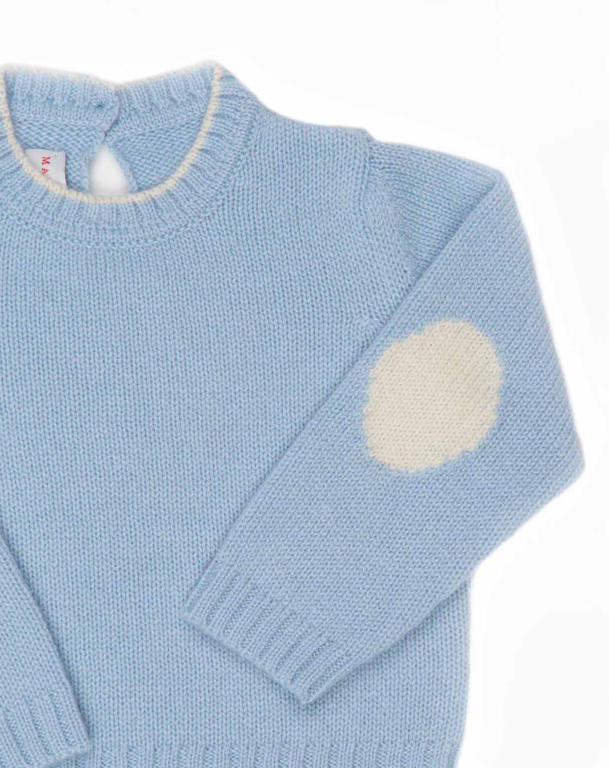 Cashmere Baby Boy Crew Neck & Pants MaisonCashmere