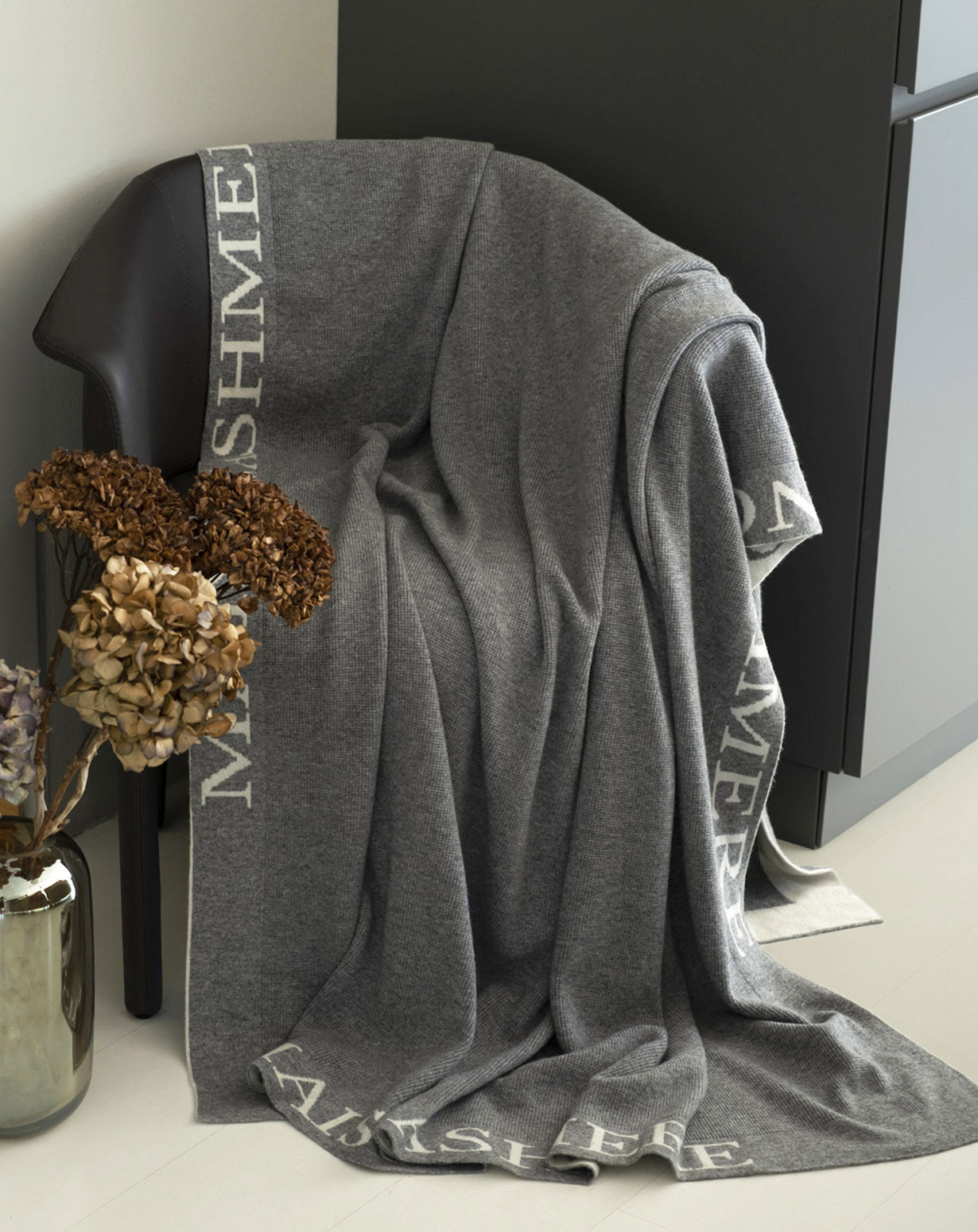 Cashmere Hand Loomed Blankets Cashmere Ply| Throw/Blanket| Hand