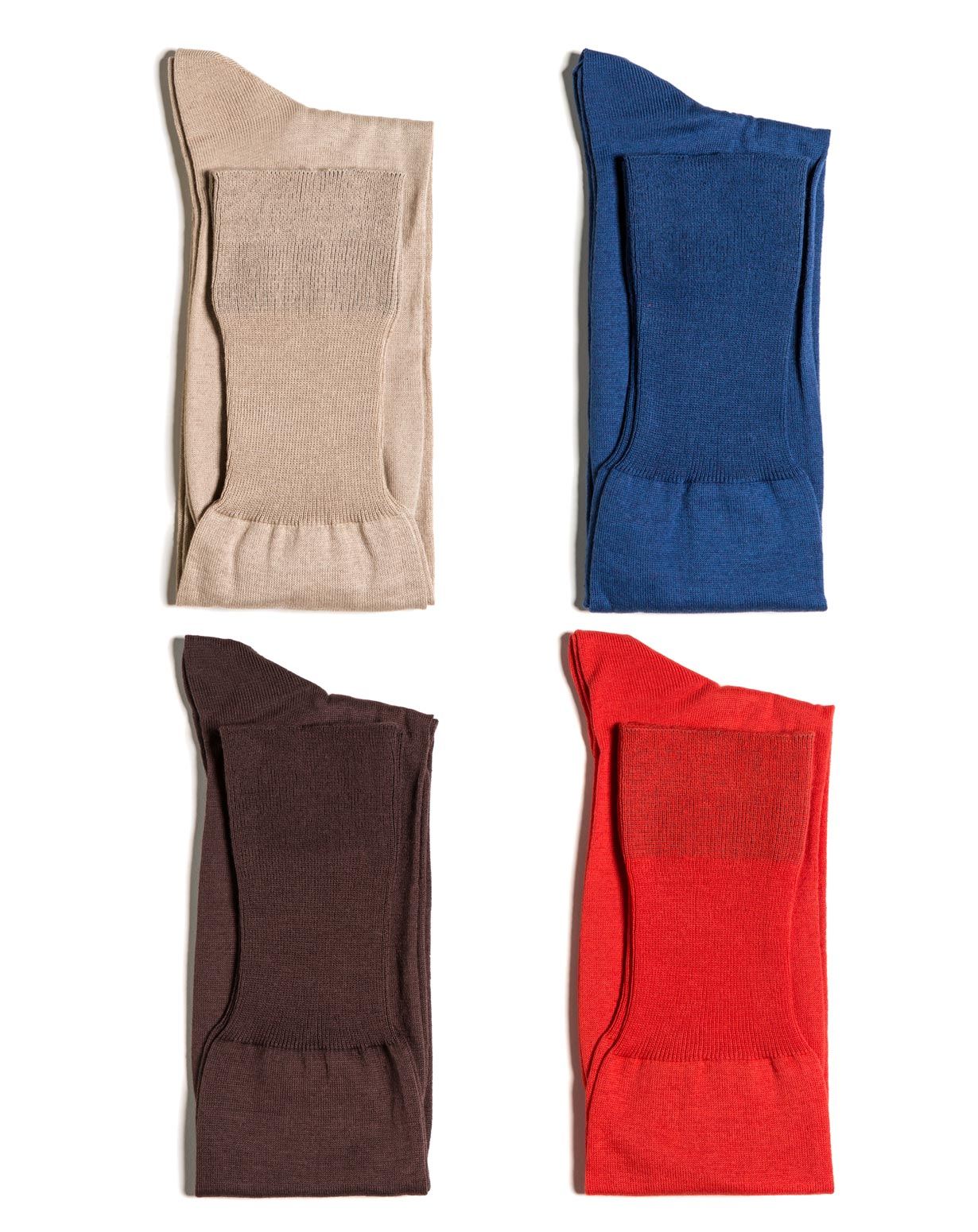 3 pairs Men's Cotton Cashmere Dress Socks MaisonCashmere