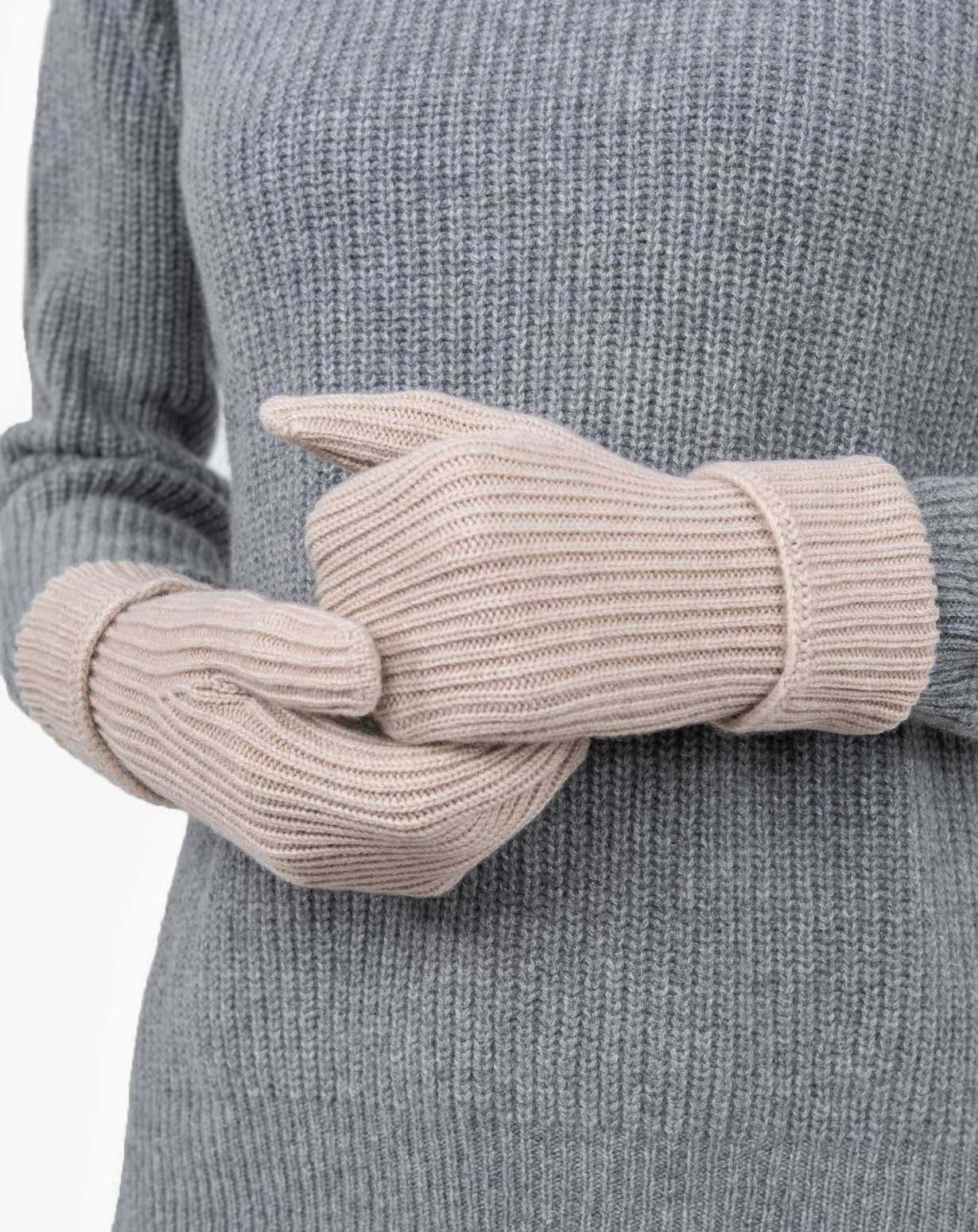 Pure Cashmere Mittens MaisonCashmere